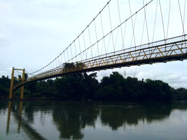 A bridge over Cauvery river